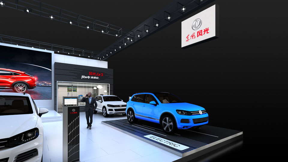 展臺(tái)搭建：TURSS版-2021年?yáng)|風(fēng)風(fēng)光B級(jí)車(chē)展