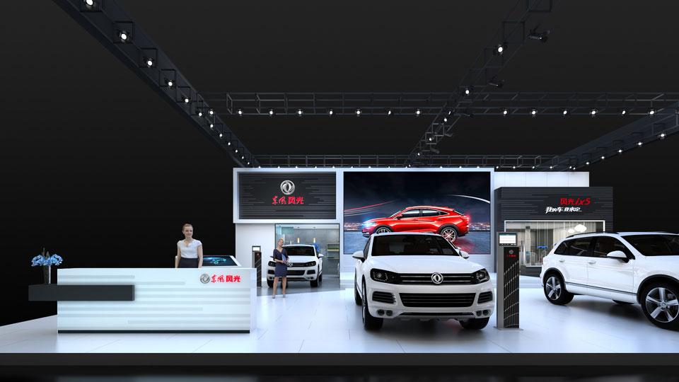 展臺(tái)搭建：TURSS版-2021年?yáng)|風(fēng)風(fēng)光B級(jí)車(chē)展
