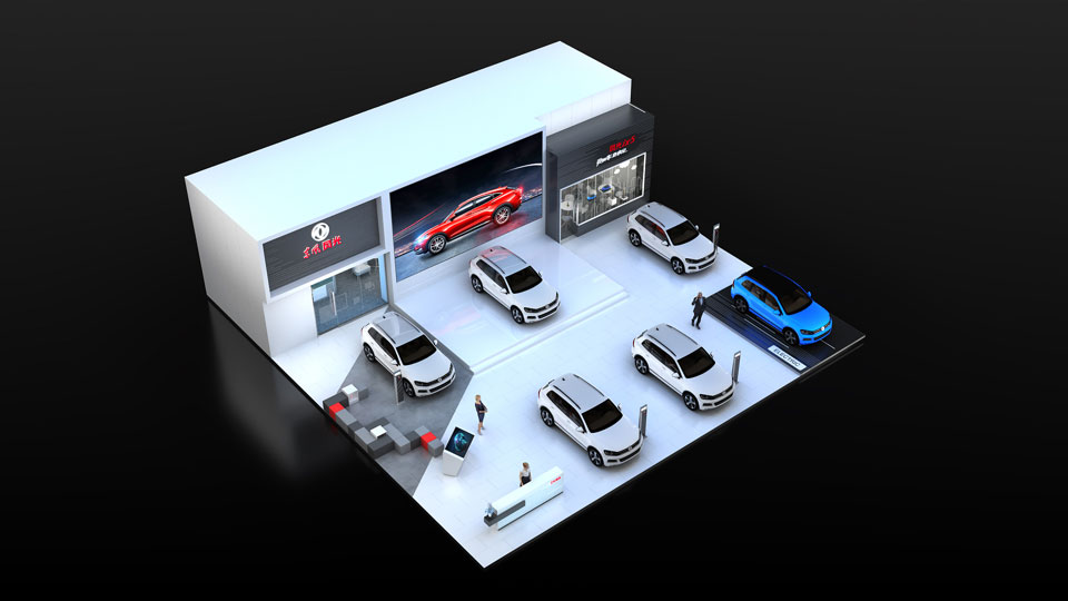 展臺(tái)搭建：TURSS版-2021年?yáng)|風(fēng)風(fēng)光B級(jí)車(chē)展