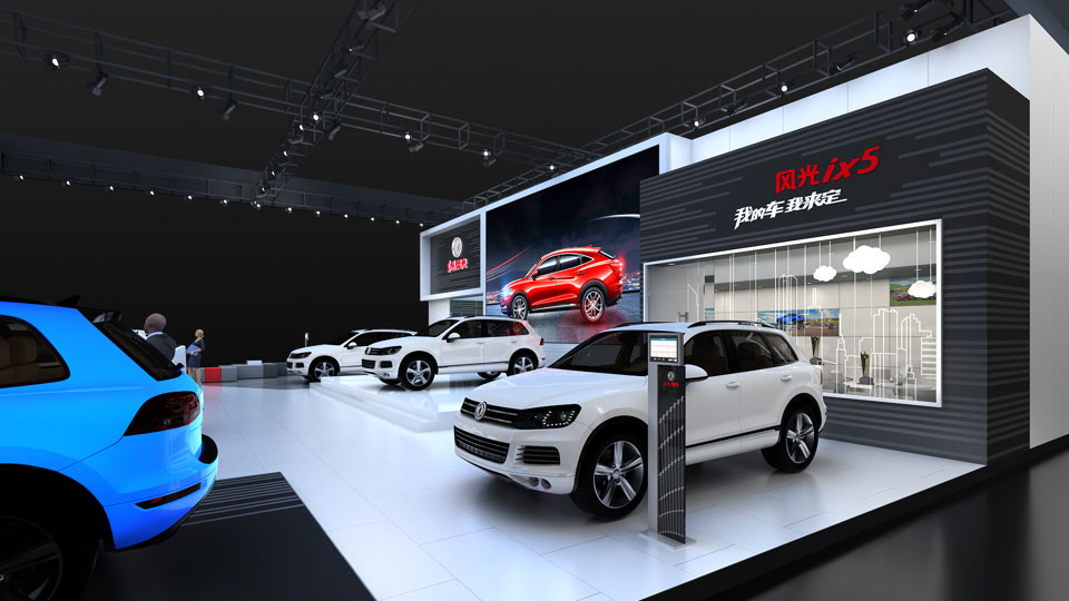 展臺(tái)搭建：TURSS版-2021年?yáng)|風(fēng)風(fēng)光B級(jí)車(chē)展